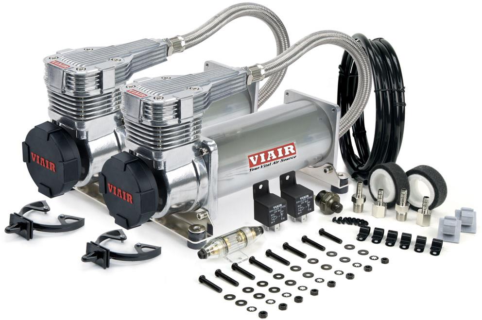 VIAIR 485C Platinum Dual Pack – balenie vzduchových kompresorov, 100 % prac. cyklus pri 200 PSI