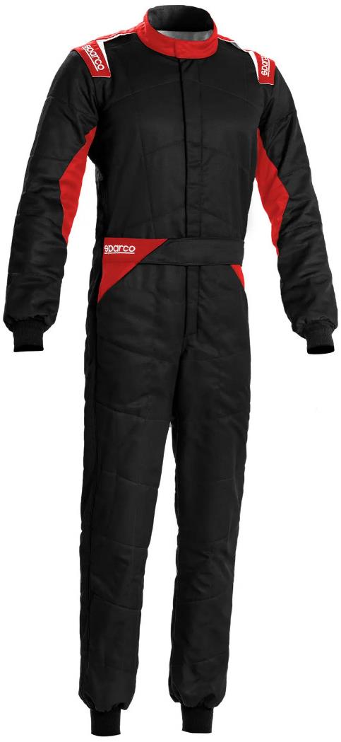 Sparco Pretekárska kombinéza Sprint, homologácia FIA, farba čierno/červená, veľ. 62
