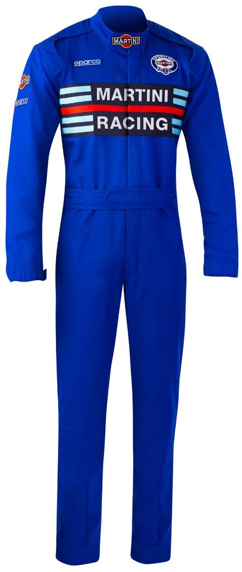 Sparco replika pretekárskej kombinézy pre mechanikov Martini Racing, veľkosť S