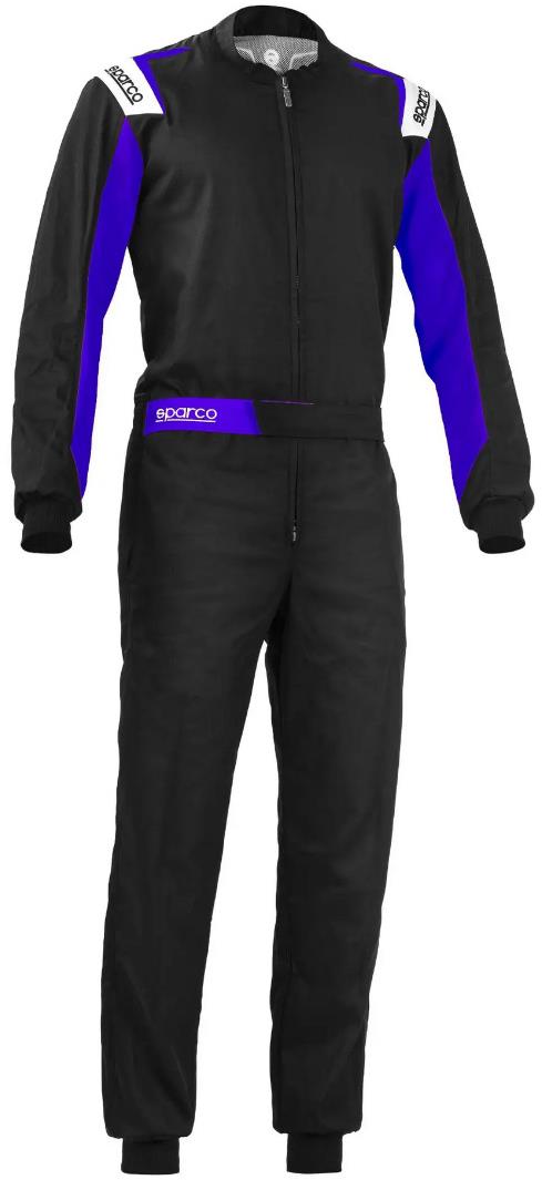 Sparco Kartingová kombinéza Rookie, farba čierno/modrá, veľ. XXL