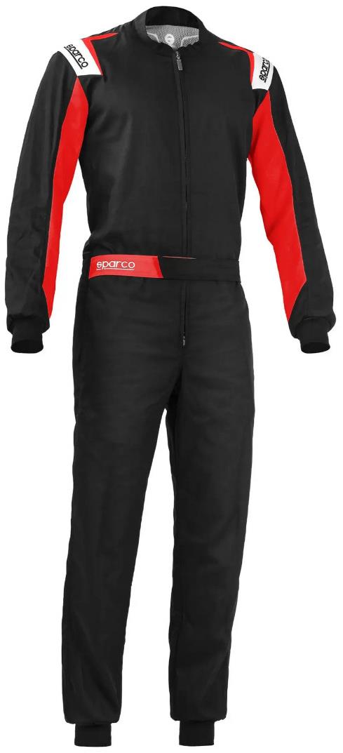 Sparco Kartingová kombinéza Rookie, farba čierno/červená, veľ. XS