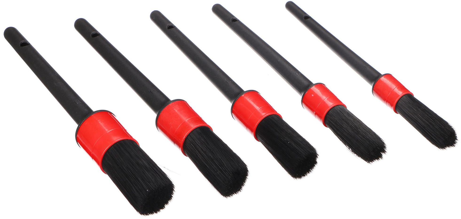 Sixtol Car Detailing Brush 5 Soft, 5 ks