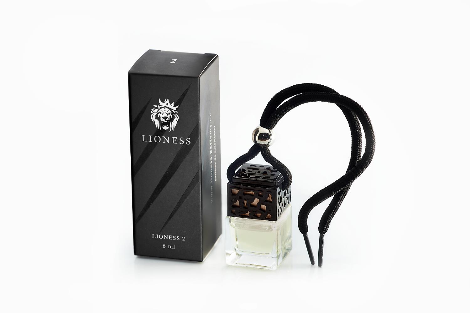 Pánsky autoparfum LIONESS 2 inšpirovaný Bvlgari Man in Black
