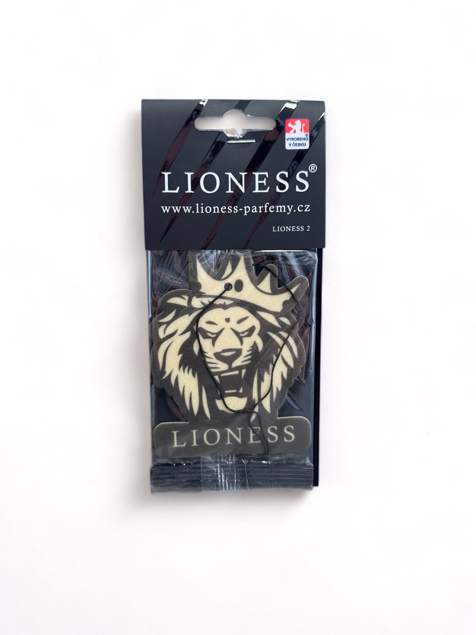 Závesný pánsky autoparfum Lioness 2 inšpirovaný Bvlgari Man in Black