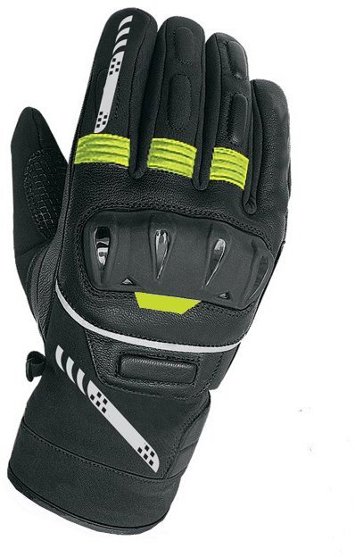 MAXX NF 4138 Rukavice letné – čierno-zelené reflexné, veľkosť S