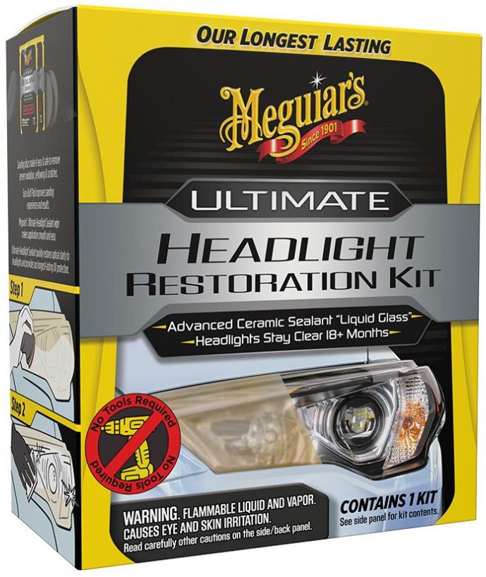 Meguiar's Ultimate Headlight Restoration kit – sada na renováciu svetlometov