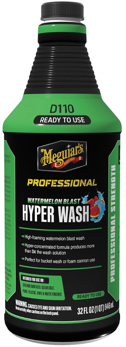 Meguiar's Professional Watermelon Hyper Wash – koncentrovaný autošampón s vôňou melóna, 946 ml