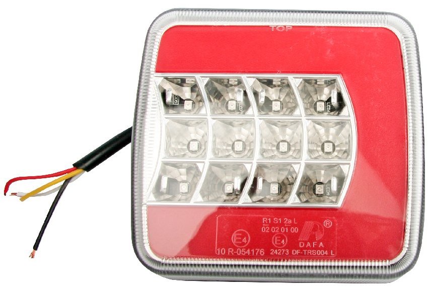 Multipa Združené svetlo C LED – ľavé s osvetlením ŠPZ 12 V