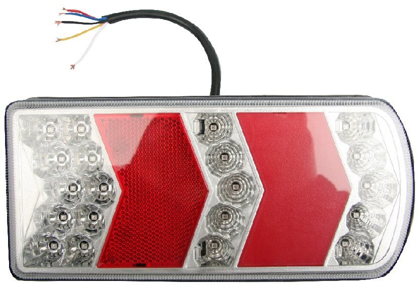 Multipa Združené svetlo TRS006 pravé, LED, s osvetlením ŠPZ, 12/24 V