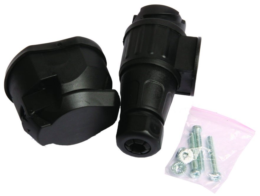 Multipa Sada zástrčky a zásuvky 13-pin, s tesnením a skrutkami