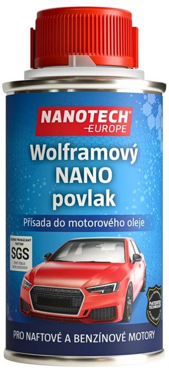 NANOTECH-EUROPE Prísada do motorového oleja – Volfrámový Nano povlak 140 ml