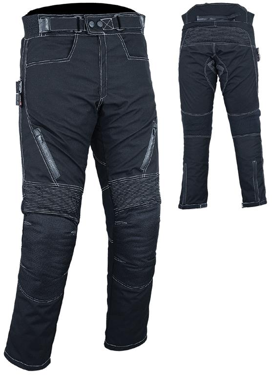 MAXX – NF 2610 Textilné nohavice čierne XL