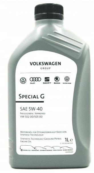 Škoda originálny motorový olej Špeciál Plus – Benzín/Diesel 5W40, 1 l