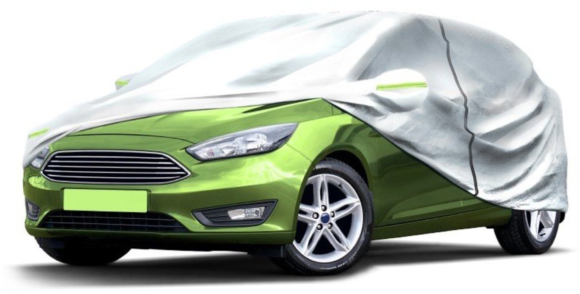 CARMOTION Plachta na auto, M 430 cm