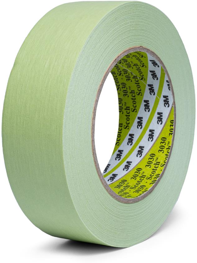 3M Vodoodolná Maskovacia páska 3030, zelená 36 mm × 50 m