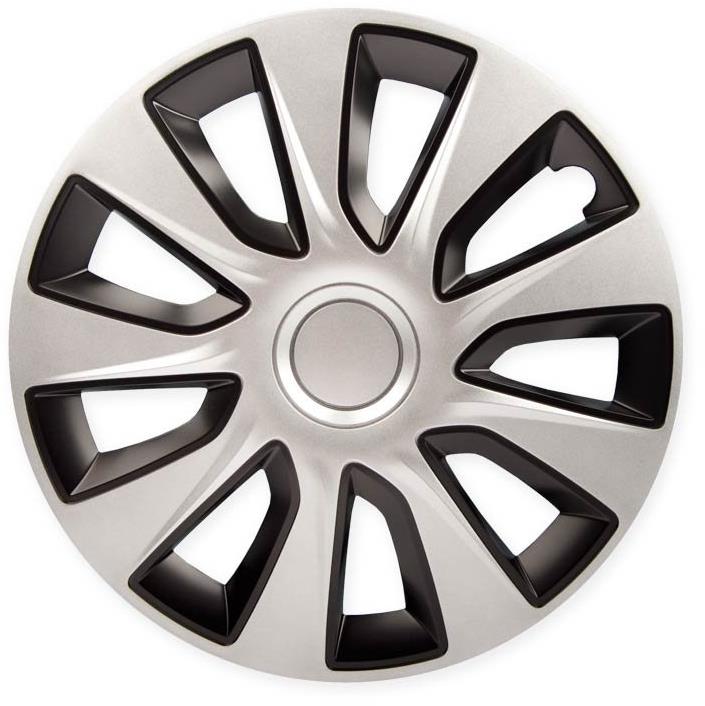 Versaco Puklica Stratos silver/black 17" sada 4 ks