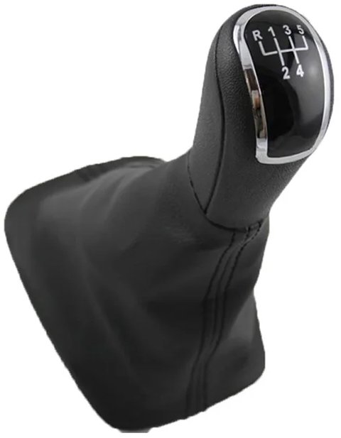 PROTEC Radiaca páka s manžetou, Škoda Fabia 1 1999-2008 5st čierna