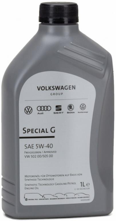Volkswagen originálny motorový olej Special G 5W-40 1 l