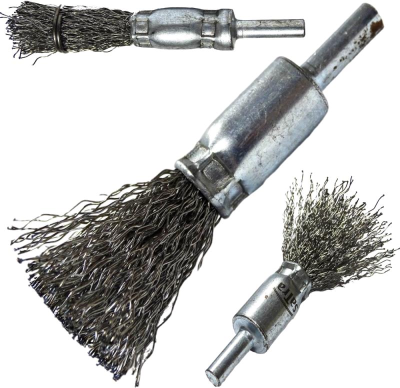 SATRA Oceľová kefa na vŕtačku 12 mm Satra S-12EBS