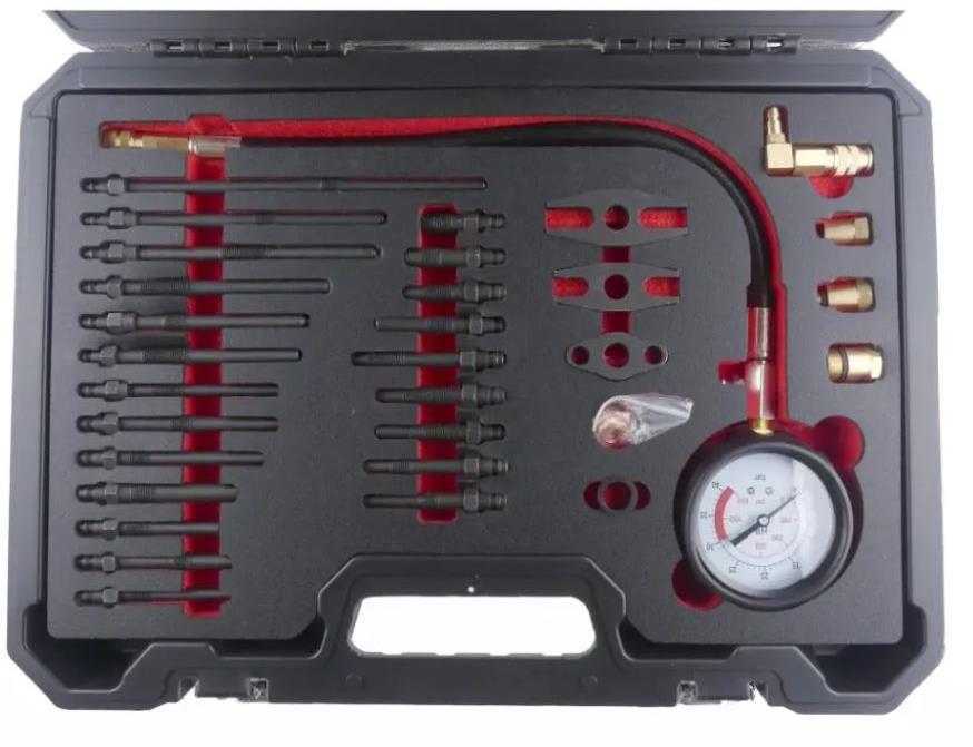 QUATROS Kompresiometer benzín/nafta 0 – 40 bar Quatros QS30101