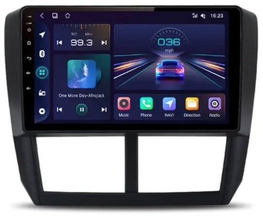 Ossuret Autorádio Subaru Impreza, Forester 2007 – 2013, Android, GPS, WiFi, USB, Bluetooth