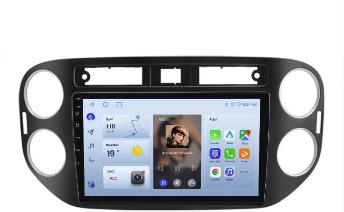 Ossuret Volkswagen Tiguan 2006 – 2016 CarPlay, Android 13, GPS Navigace VW Tiguan