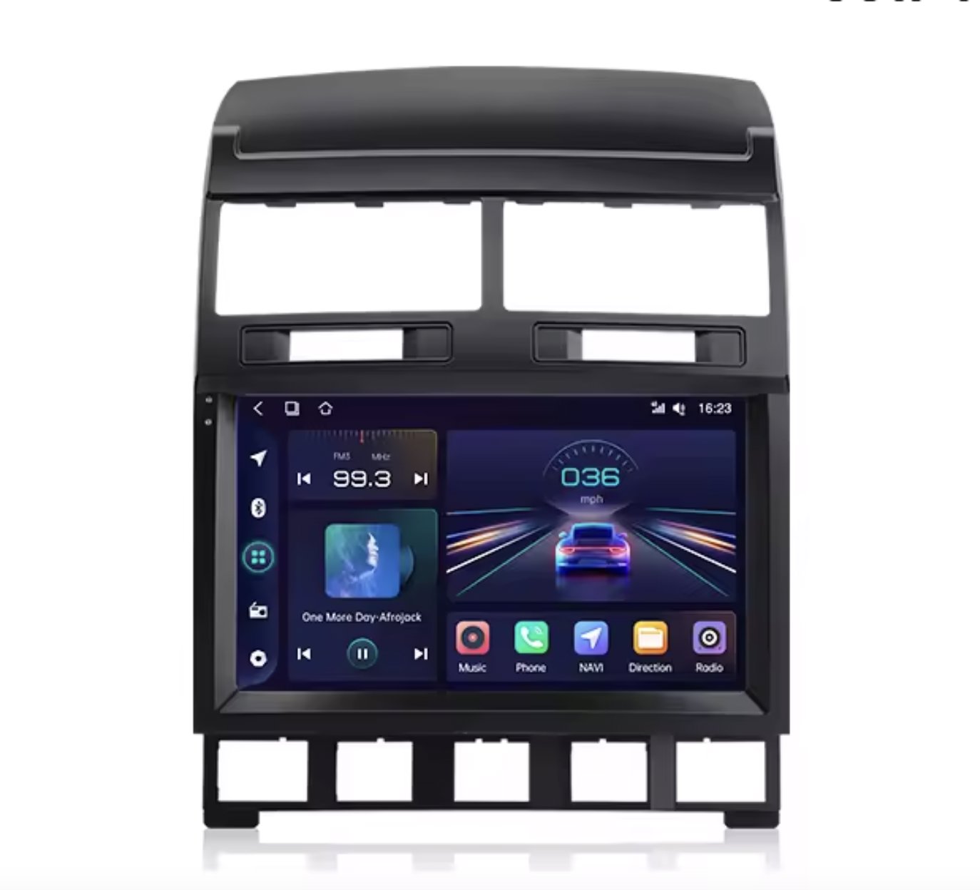 Ossuret Autorádio Volkswagen Touareg s CarPlay, Android Auto, GPS Navigácia, Bluetooth, USB