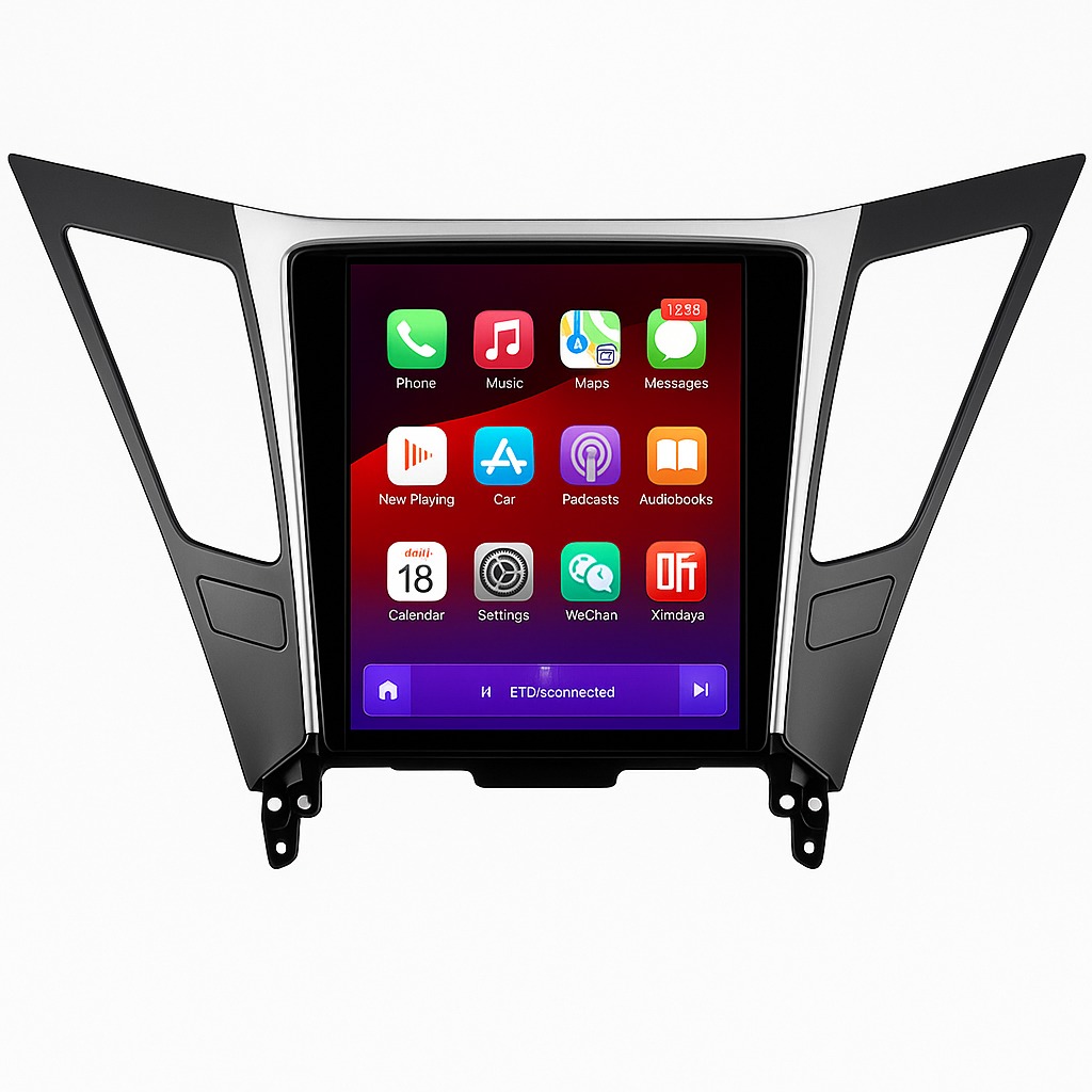 Ossuret Autorádio Hyundai Sonata YE8 2010 – 2018, 9,7", Android, CarPlay, 4G – verzia B