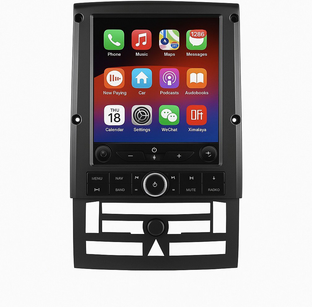 Ossuret Autorádio Peugeot 407/407CC/SW 2004 – 2011, Android 13, CarPlay, GPS, 8-jadro