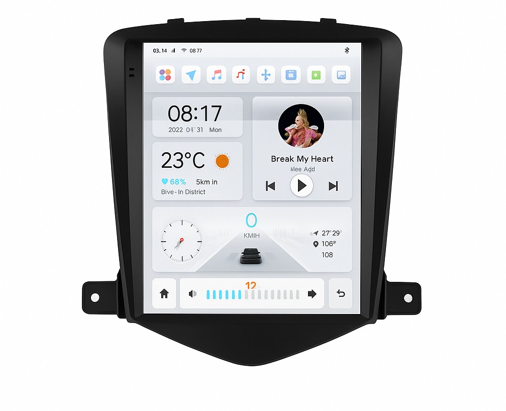 Ossuret Autorádio Chevrolet Cruze J300 2008 – 2012, Android 13, CarPlay, 4G, GPS