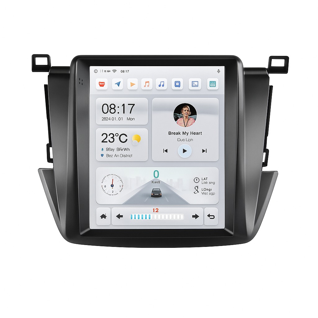 Ossuret Autorádio Toyota RAV4 2013 – 2018, Android, CarPlay, GPS, multimediálna jednotka