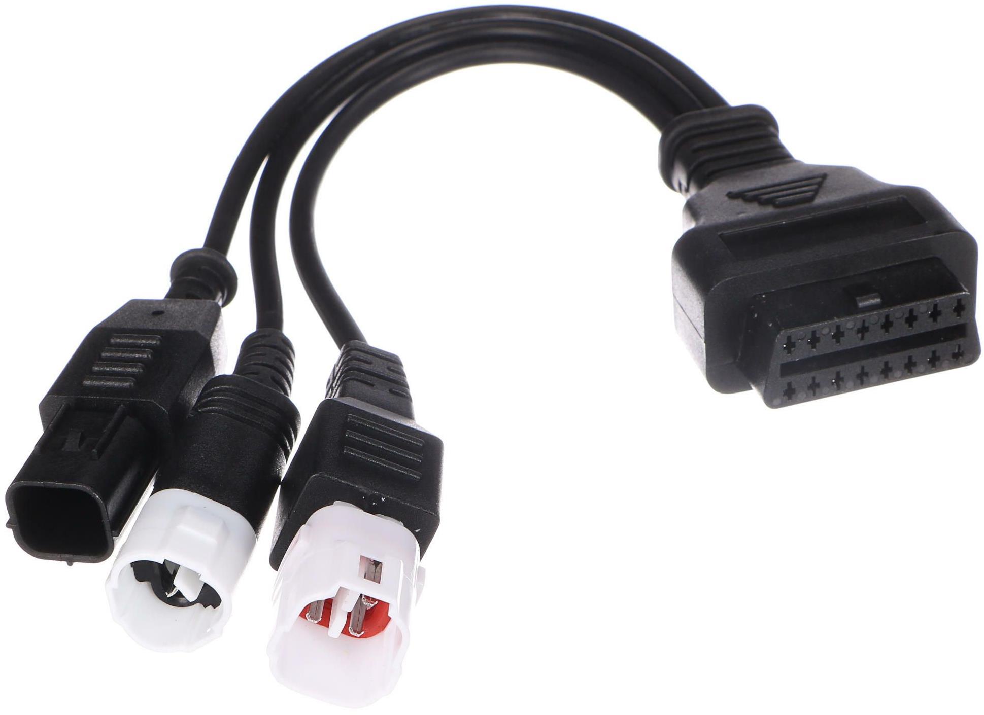 SIXTOL OBD-II redukcia 3-pin/4-pin/6-pin pre moto Yamaha a Honda MECHANIC