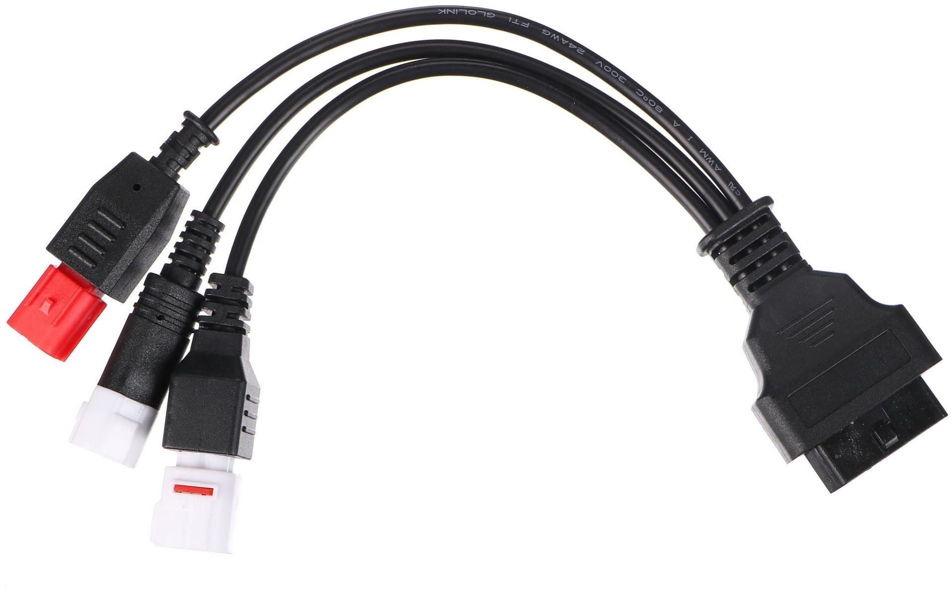 SIXTOL OBD-II redukcia 3-pin/4-pin/6-pin pre moto Yamaha a Honda MECHANIC
