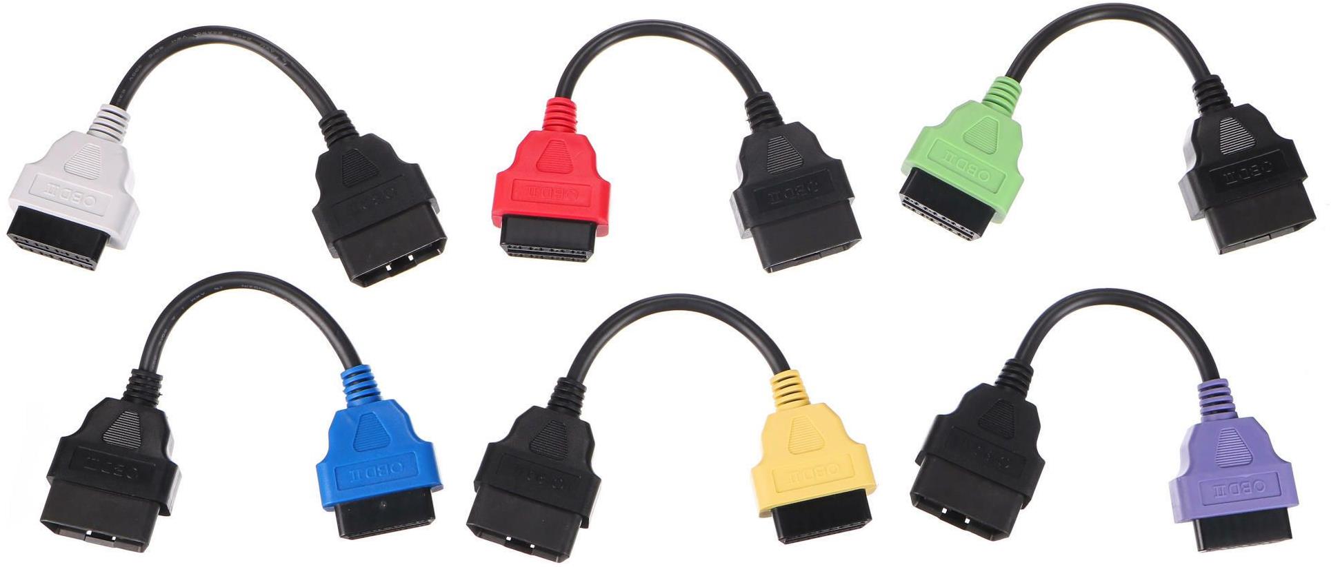 SIXTOL Kompletná sada OBD-II redukcií FiatECUScan