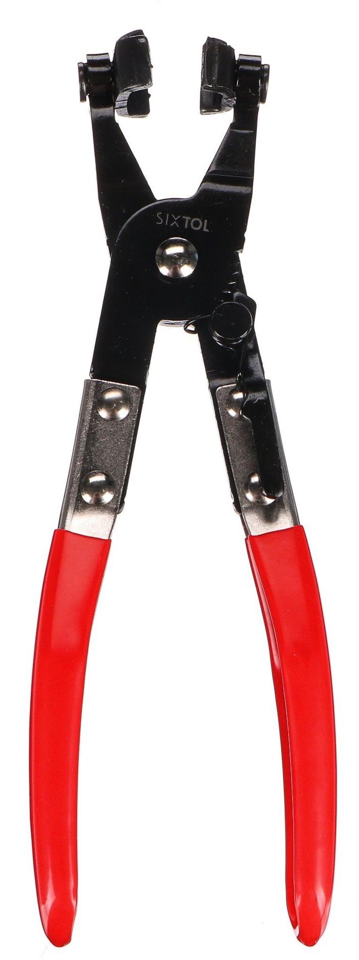 SIXTOL Kliešte na samosvorné spony, zahnuté MECHANIC HOSE CLAMP 5
