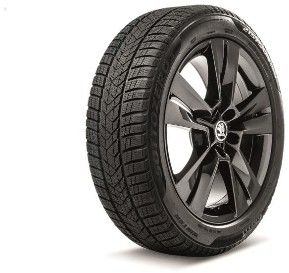 Škoda Kompletné zimné koleso MYTIKAS 18" pre KAROQ pravé