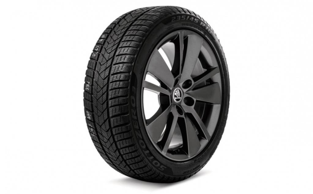 Škoda Kompletné zimné koleso ZENITH 18" pre SUPERB III pravé