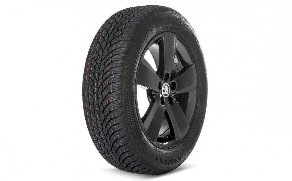Škoda Kompletné zimné koleso NANUQ 16" pre SCALA, KAMIQ ľavé