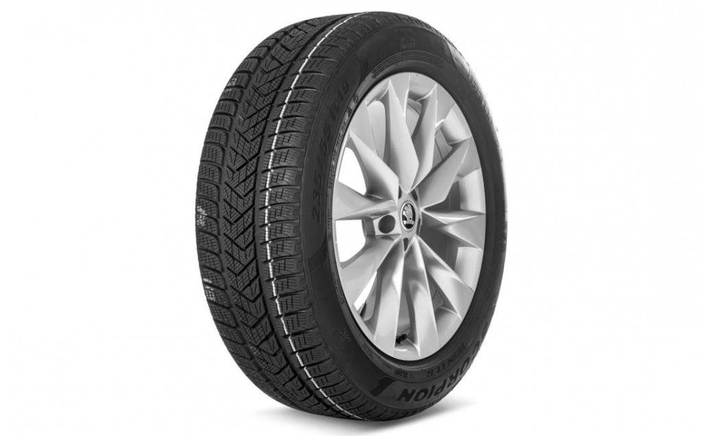 Škoda Kompletné zimné koleso CRYSTAL 19" pre ENYAQ, ľavé