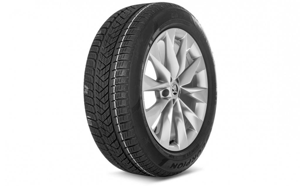 Škoda Kompletné zimné koleso CRYSTAL 19" ENYAQ ľavé