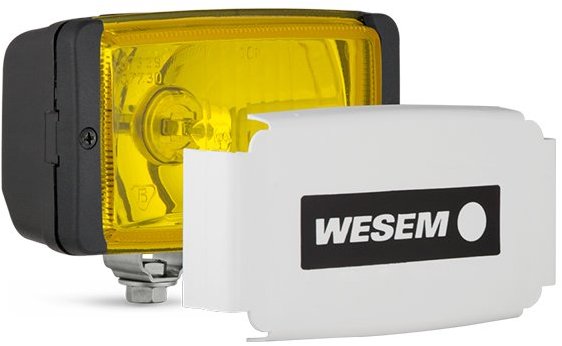 WESEM Diaľkové svetlo žlté HM1.07529 138 × 78 s krytom