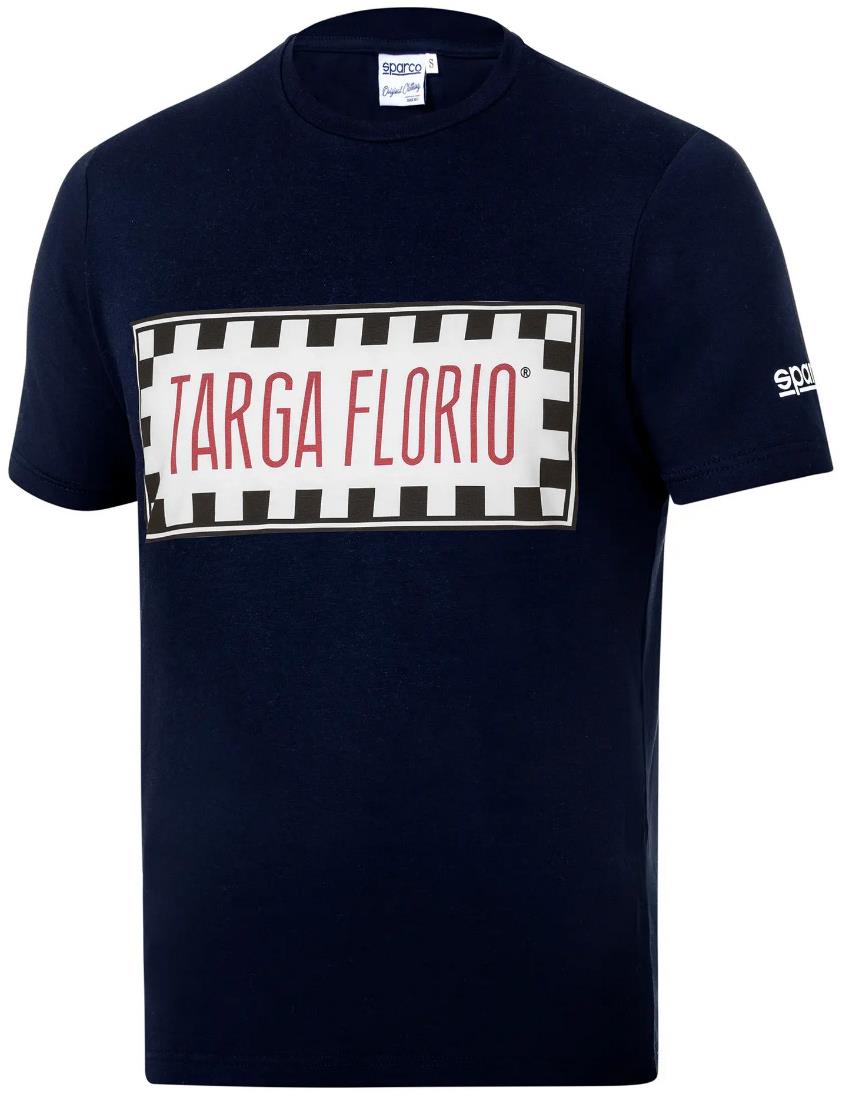 Sparco tričko Targa Florio Original, farba modrá, veľkosť XL