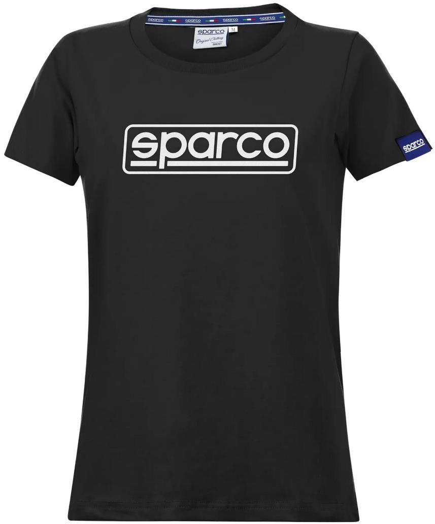 Sparco dámske tričko FRAME, farba čierna, veľkosť M