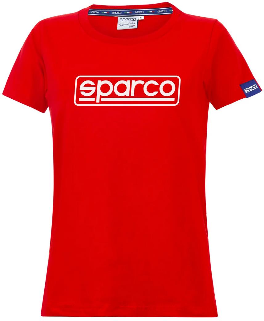Sparco dámske tričko FRAME, farba červená, veľkosť S