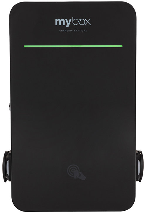 MyBox Profi 2× 22 kW – 2 krútené káble Typ 2, 4 m