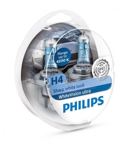 Philips H4 12V WhiteVision ultra
