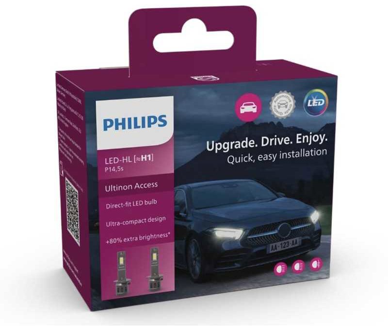 Philips LED žiarovka H1 Ultinon Acces