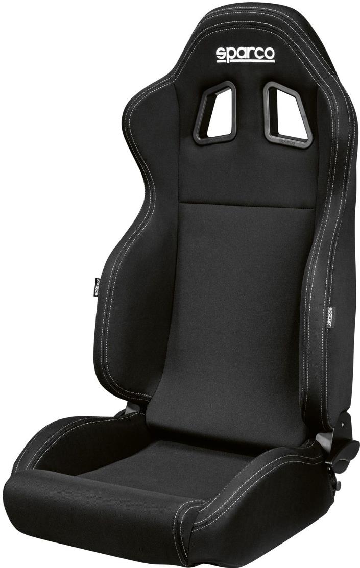 Sparco R100 športové polohovateľné sedadlo, farba čierna