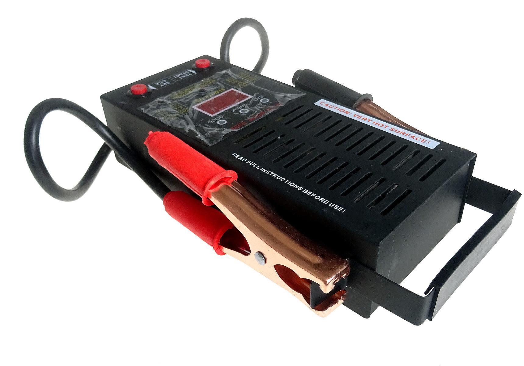 Quatros Digitálny tester na akumulátor 12 V, merač autobatérie