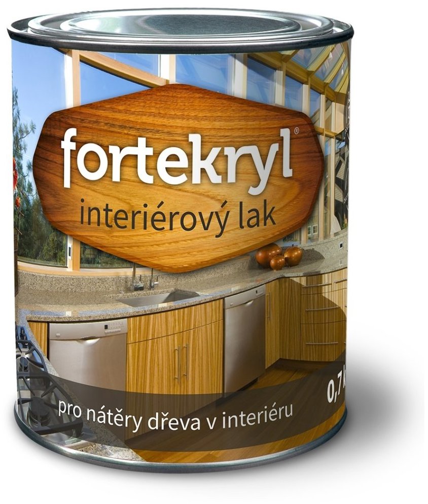 Austis Fortekryl Interiérový lak 0,7 kg, pololesk
